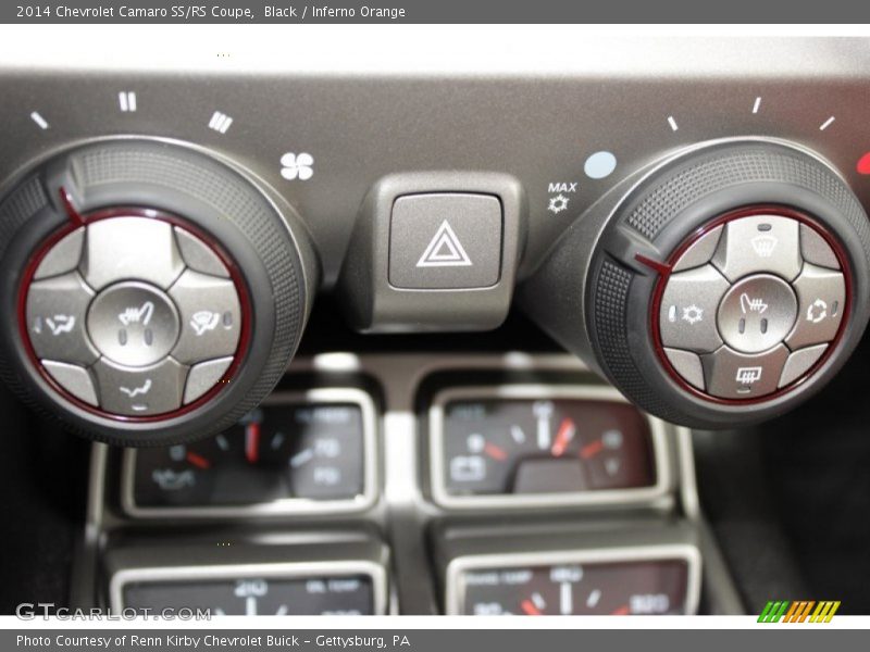 Controls of 2014 Camaro SS/RS Coupe