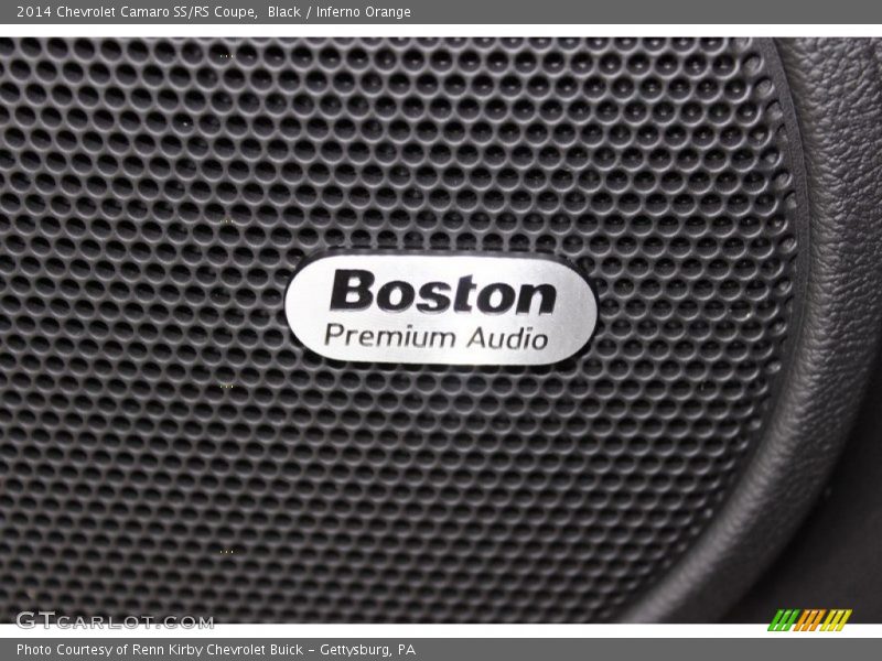 Audio System of 2014 Camaro SS/RS Coupe