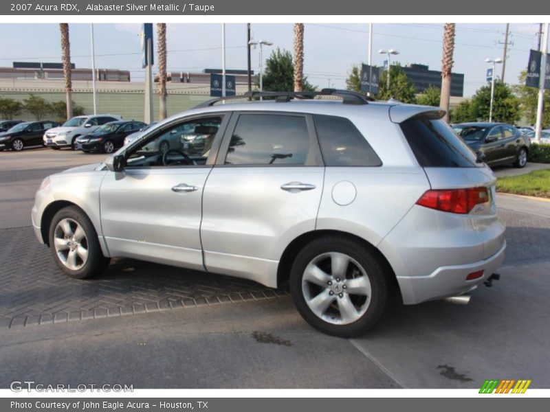 Alabaster Silver Metallic / Taupe 2007 Acura RDX