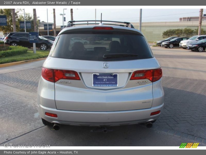 Alabaster Silver Metallic / Taupe 2007 Acura RDX