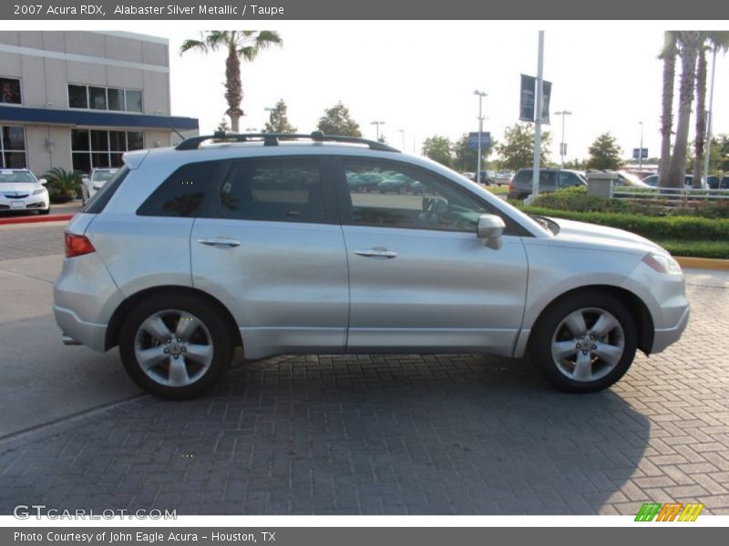 Alabaster Silver Metallic / Taupe 2007 Acura RDX