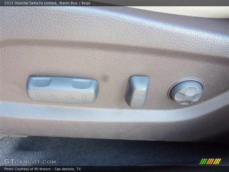 Marlin Blue / Beige 2013 Hyundai Santa Fe Limited