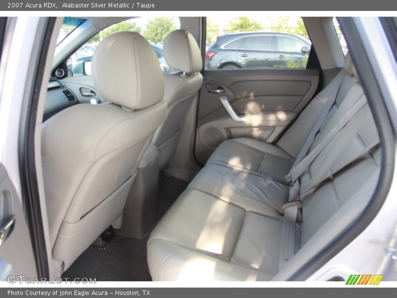 Alabaster Silver Metallic / Taupe 2007 Acura RDX