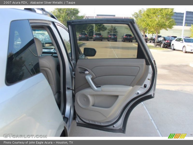 Alabaster Silver Metallic / Taupe 2007 Acura RDX