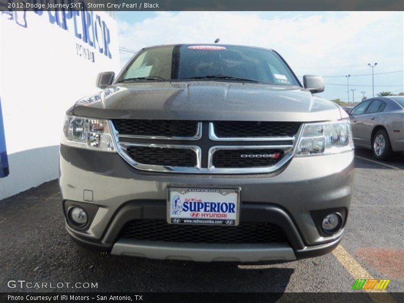 Storm Grey Pearl / Black 2012 Dodge Journey SXT