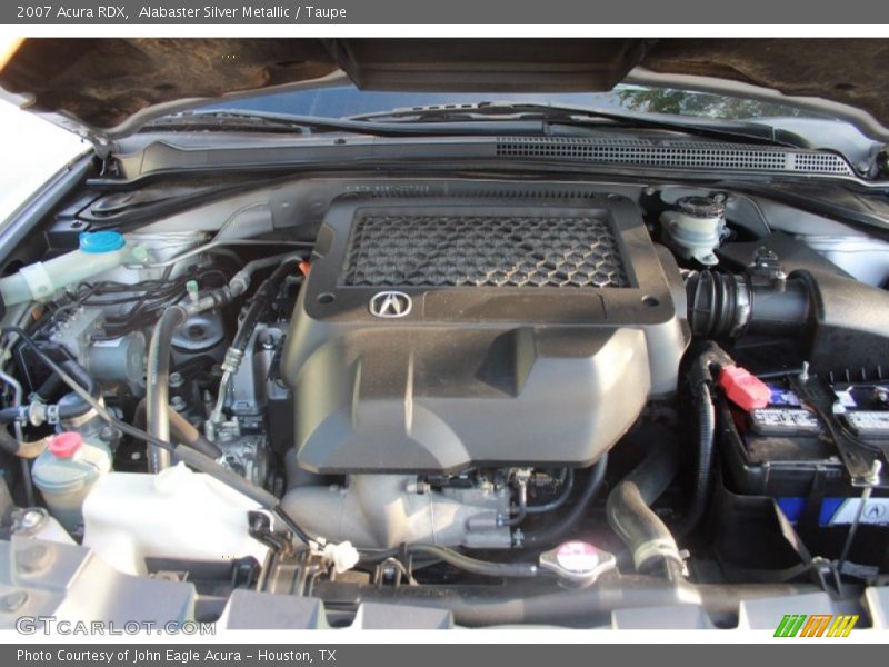 Alabaster Silver Metallic / Taupe 2007 Acura RDX
