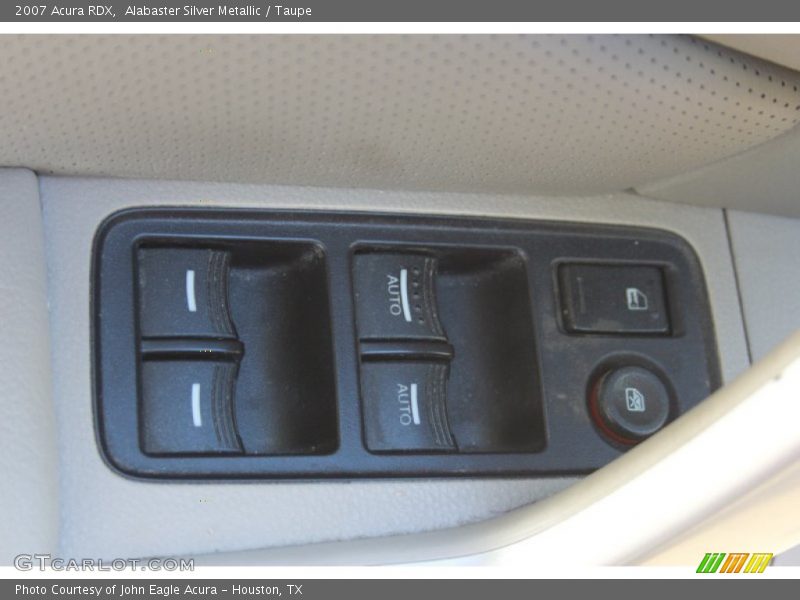 Alabaster Silver Metallic / Taupe 2007 Acura RDX