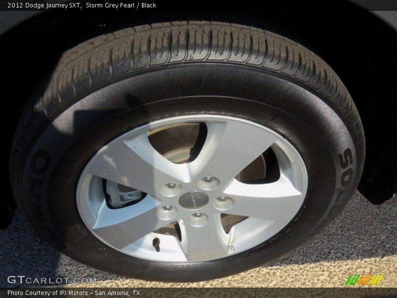 Storm Grey Pearl / Black 2012 Dodge Journey SXT