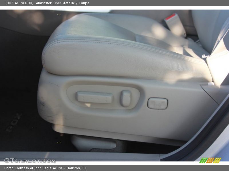 Alabaster Silver Metallic / Taupe 2007 Acura RDX