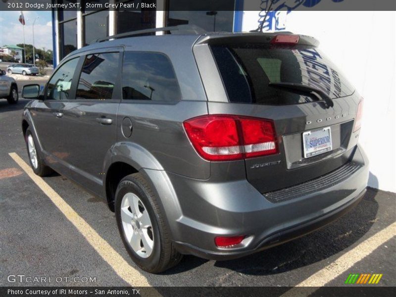 Storm Grey Pearl / Black 2012 Dodge Journey SXT