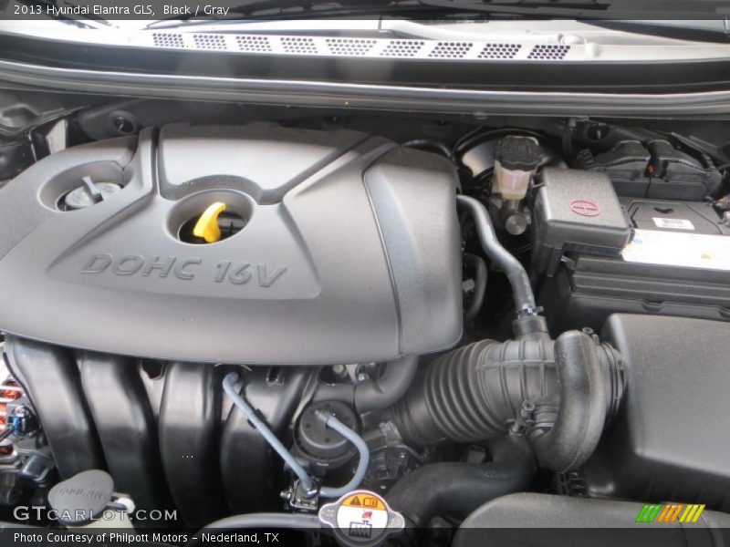 Black / Gray 2013 Hyundai Elantra GLS