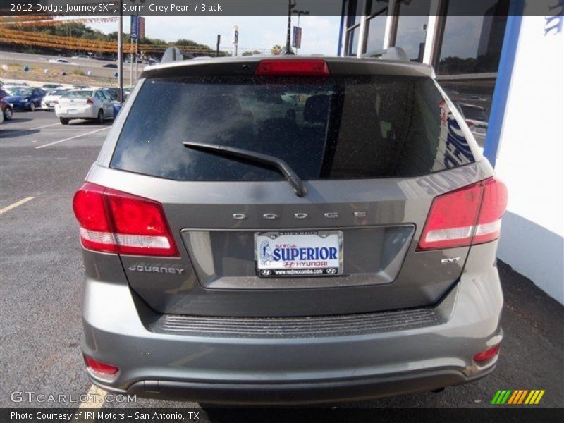 Storm Grey Pearl / Black 2012 Dodge Journey SXT