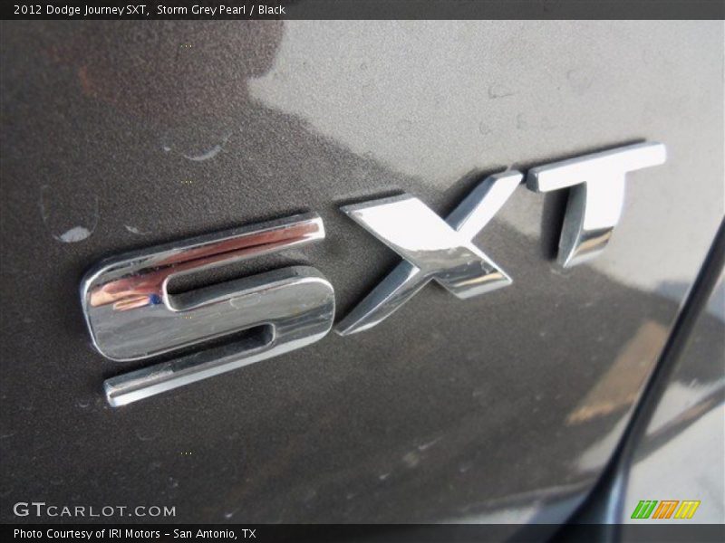 Storm Grey Pearl / Black 2012 Dodge Journey SXT