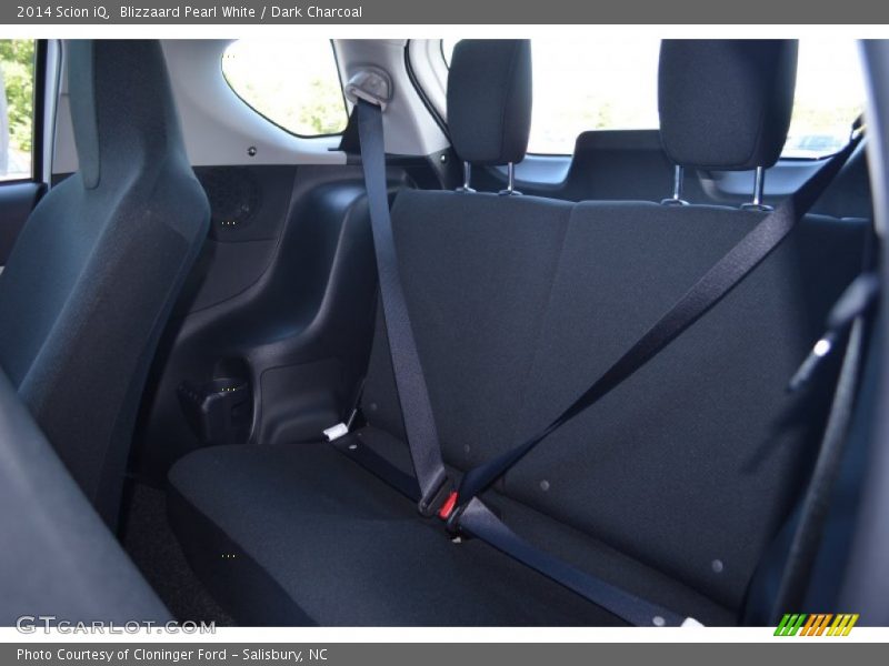 Blizzaard Pearl White / Dark Charcoal 2014 Scion iQ