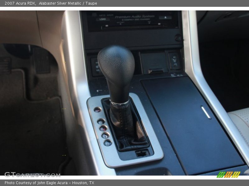 Alabaster Silver Metallic / Taupe 2007 Acura RDX
