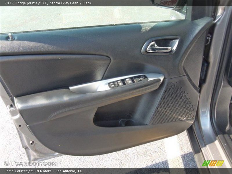 Storm Grey Pearl / Black 2012 Dodge Journey SXT