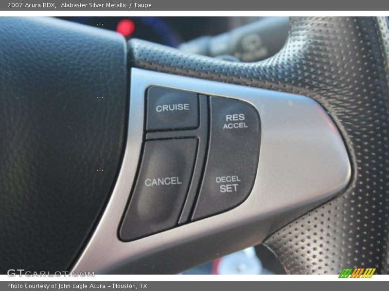 Alabaster Silver Metallic / Taupe 2007 Acura RDX