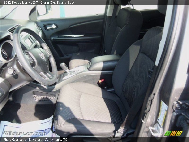 Storm Grey Pearl / Black 2012 Dodge Journey SXT