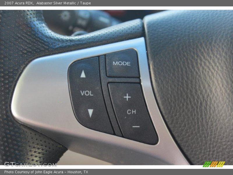 Alabaster Silver Metallic / Taupe 2007 Acura RDX