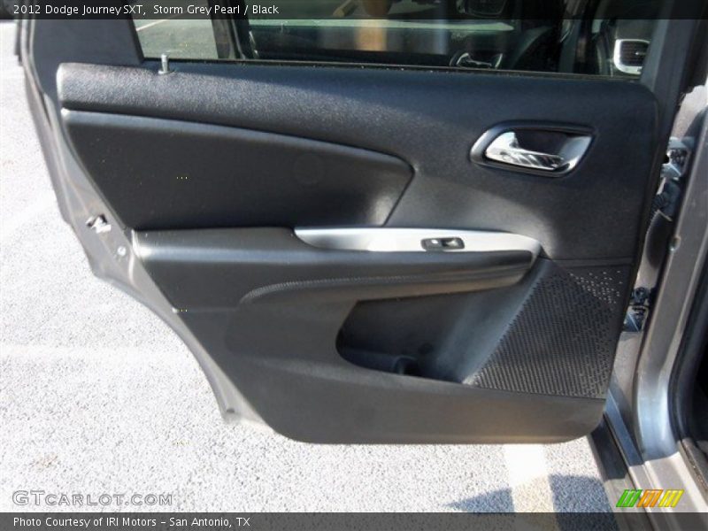 Storm Grey Pearl / Black 2012 Dodge Journey SXT