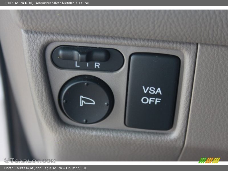 Alabaster Silver Metallic / Taupe 2007 Acura RDX