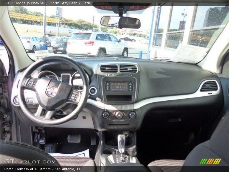 Storm Grey Pearl / Black 2012 Dodge Journey SXT