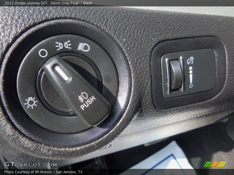 Storm Grey Pearl / Black 2012 Dodge Journey SXT