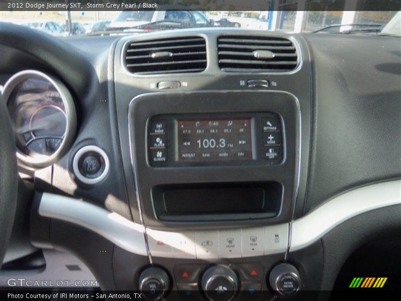 Storm Grey Pearl / Black 2012 Dodge Journey SXT