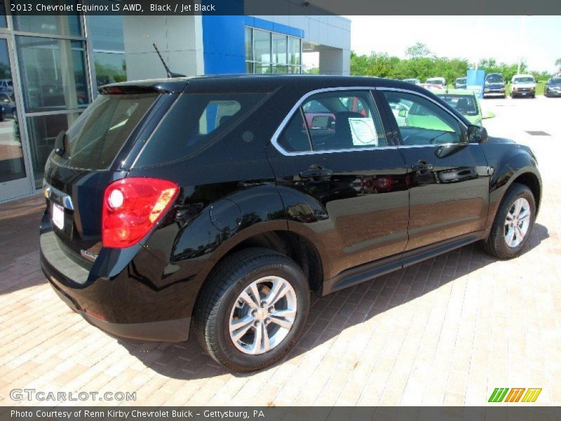 Black / Jet Black 2013 Chevrolet Equinox LS AWD