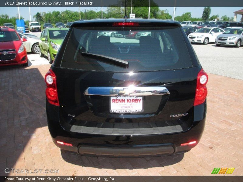 Black / Jet Black 2013 Chevrolet Equinox LS AWD