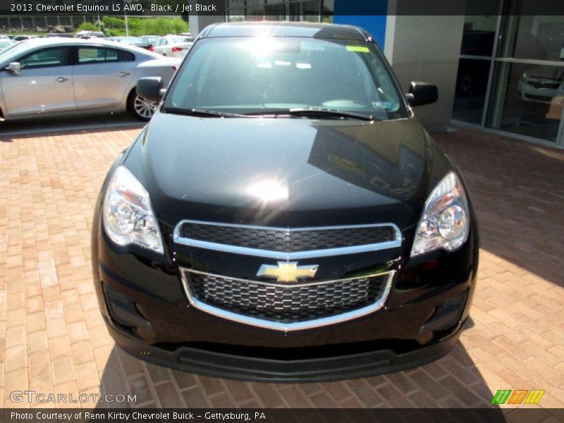 Black / Jet Black 2013 Chevrolet Equinox LS AWD