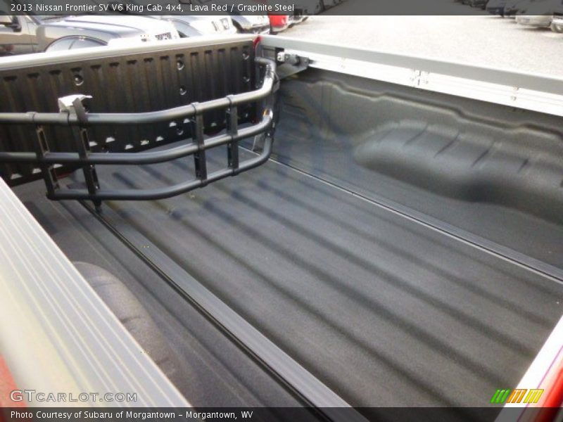 Lava Red / Graphite Steel 2013 Nissan Frontier SV V6 King Cab 4x4