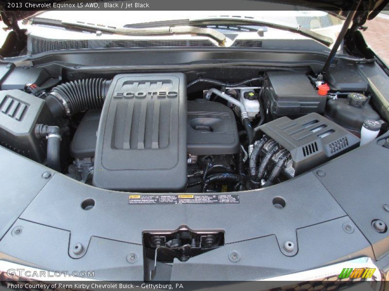 Black / Jet Black 2013 Chevrolet Equinox LS AWD