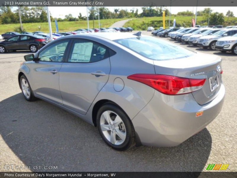 Titanium Gray Metallic / Gray 2013 Hyundai Elantra GLS