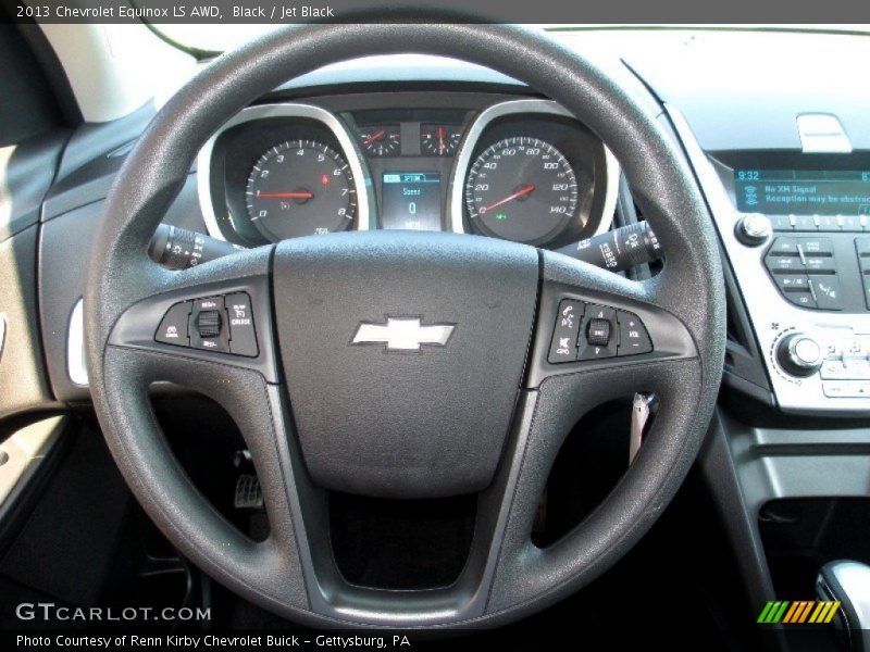 Black / Jet Black 2013 Chevrolet Equinox LS AWD