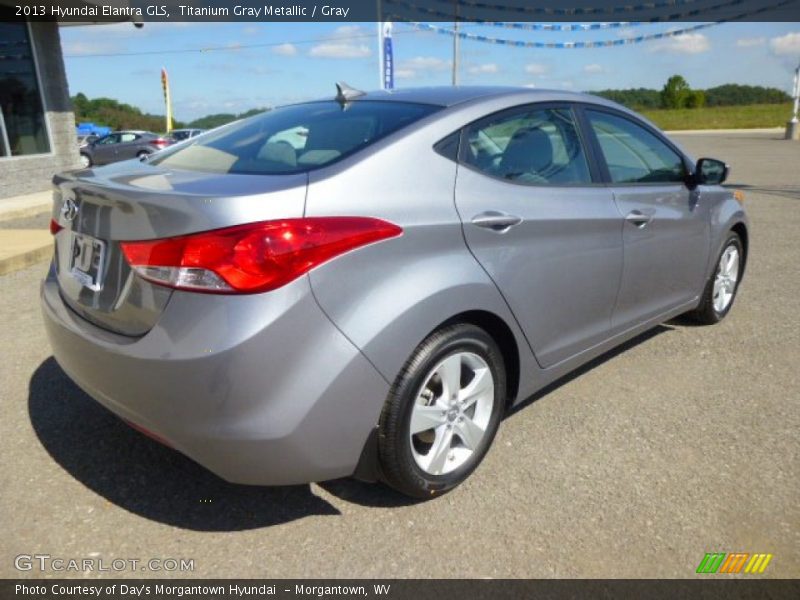 Titanium Gray Metallic / Gray 2013 Hyundai Elantra GLS