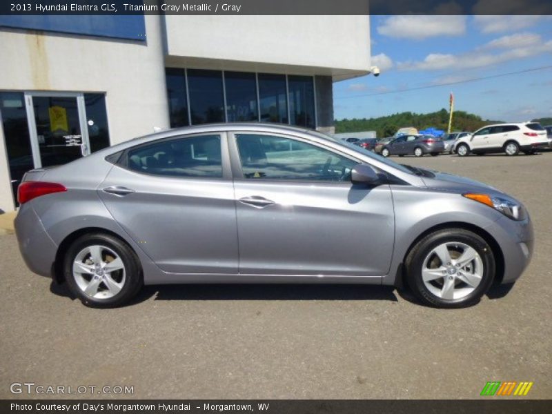 Titanium Gray Metallic / Gray 2013 Hyundai Elantra GLS
