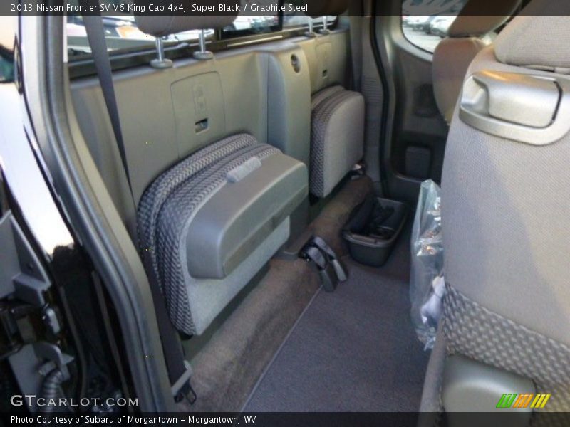 Super Black / Graphite Steel 2013 Nissan Frontier SV V6 King Cab 4x4