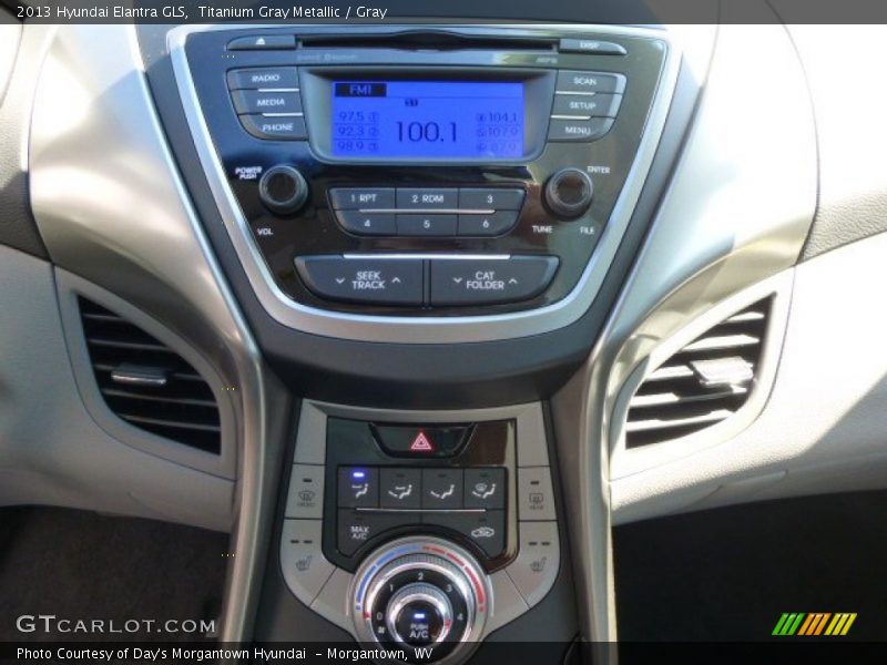 Titanium Gray Metallic / Gray 2013 Hyundai Elantra GLS