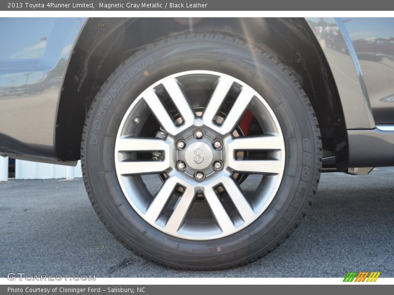 Magnetic Gray Metallic / Black Leather 2013 Toyota 4Runner Limited