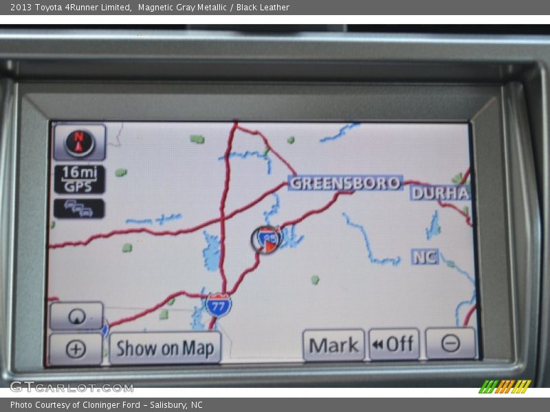 Magnetic Gray Metallic / Black Leather 2013 Toyota 4Runner Limited