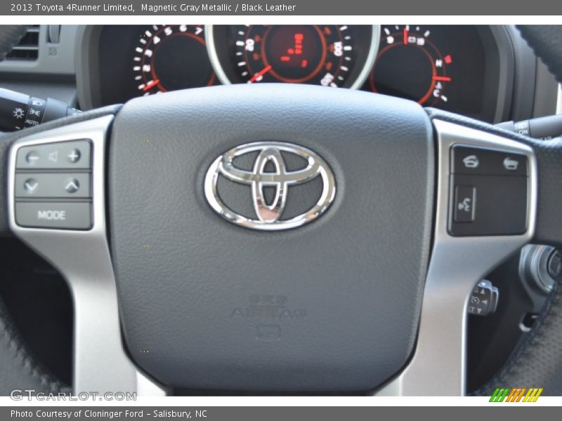 Magnetic Gray Metallic / Black Leather 2013 Toyota 4Runner Limited