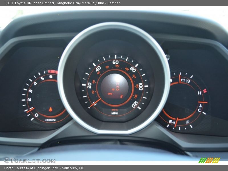 Magnetic Gray Metallic / Black Leather 2013 Toyota 4Runner Limited