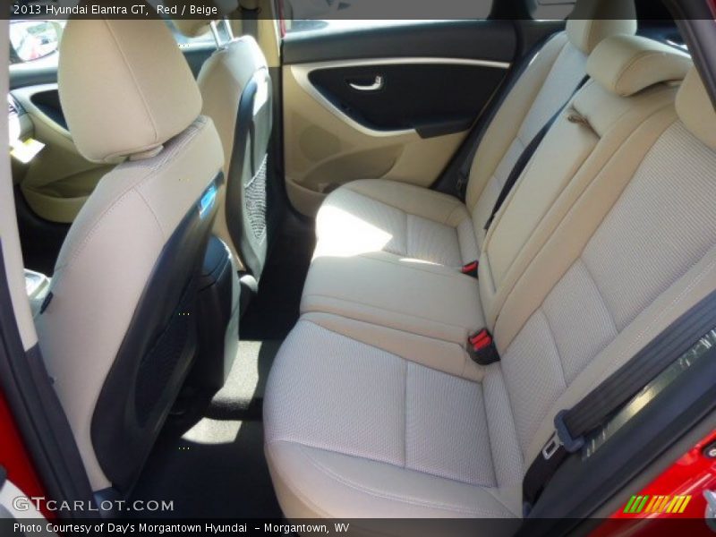 Red / Beige 2013 Hyundai Elantra GT