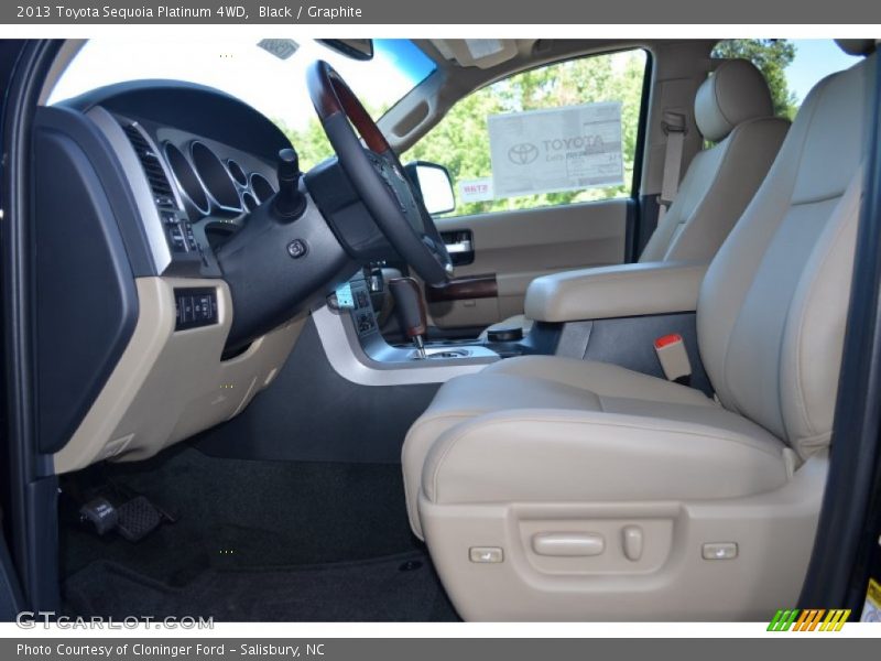 Black / Graphite 2013 Toyota Sequoia Platinum 4WD