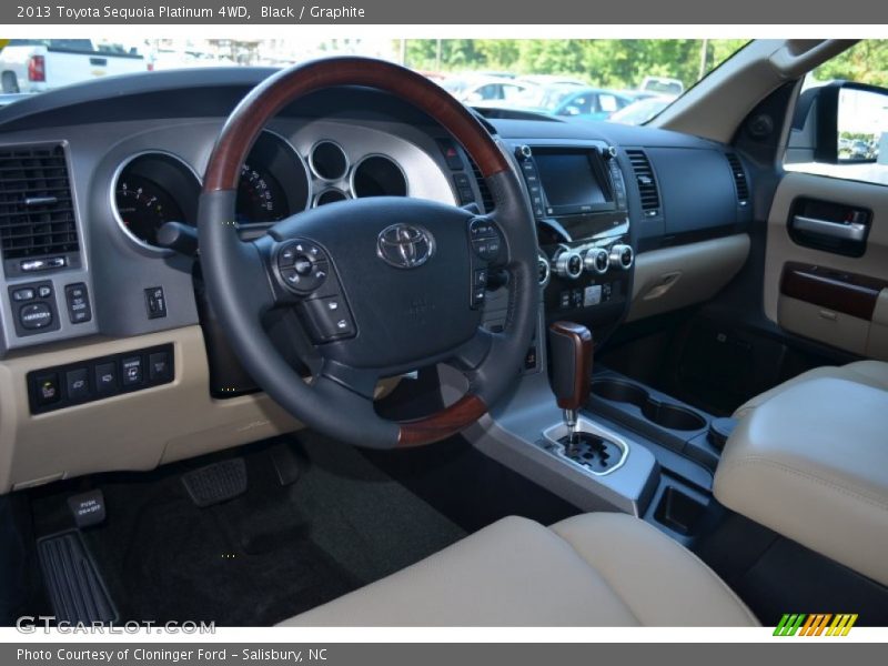 Black / Graphite 2013 Toyota Sequoia Platinum 4WD