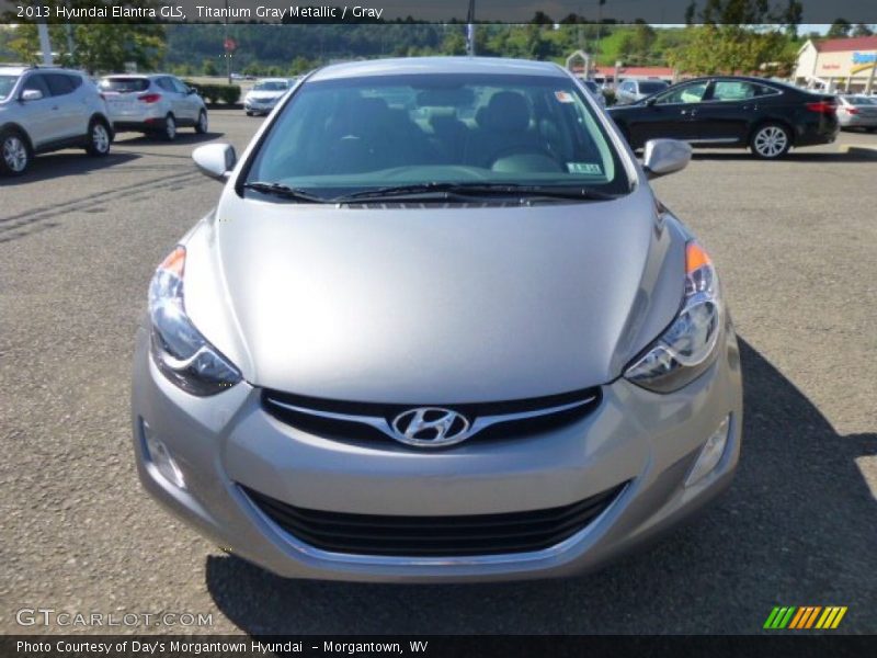 Titanium Gray Metallic / Gray 2013 Hyundai Elantra GLS