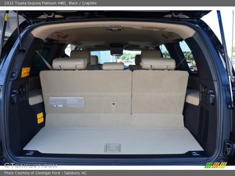 Black / Graphite 2013 Toyota Sequoia Platinum 4WD