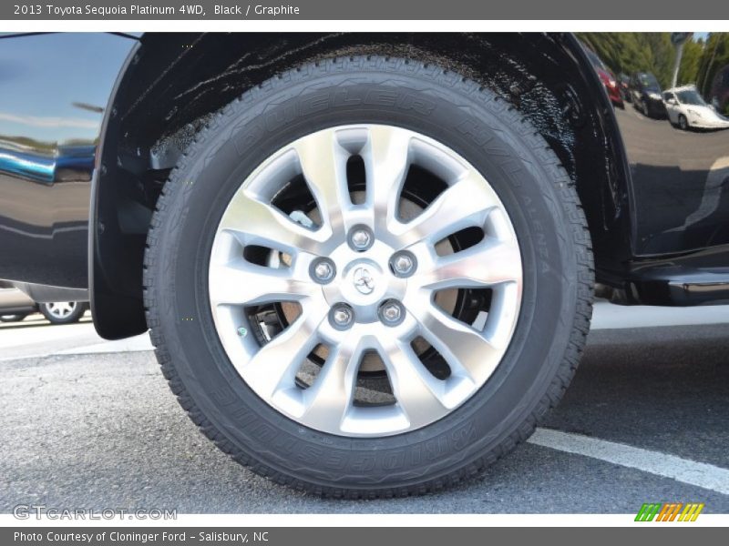 Black / Graphite 2013 Toyota Sequoia Platinum 4WD