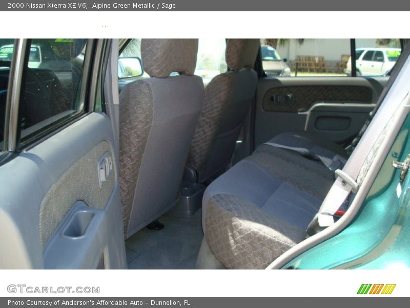 Alpine Green Metallic / Sage 2000 Nissan Xterra XE V6